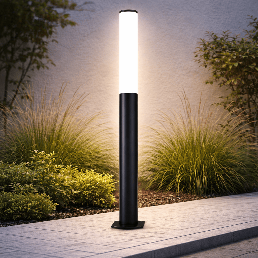 โคมไฟตั้งสนาม SC6301 สำหรับหลอด T8 LED Tube ความสูง 3 เมตร วัสดุเหล็กทนน้ำเค็ม สำหรับงานส่องสว่างภายนอกและทางเดินสาธารณะ