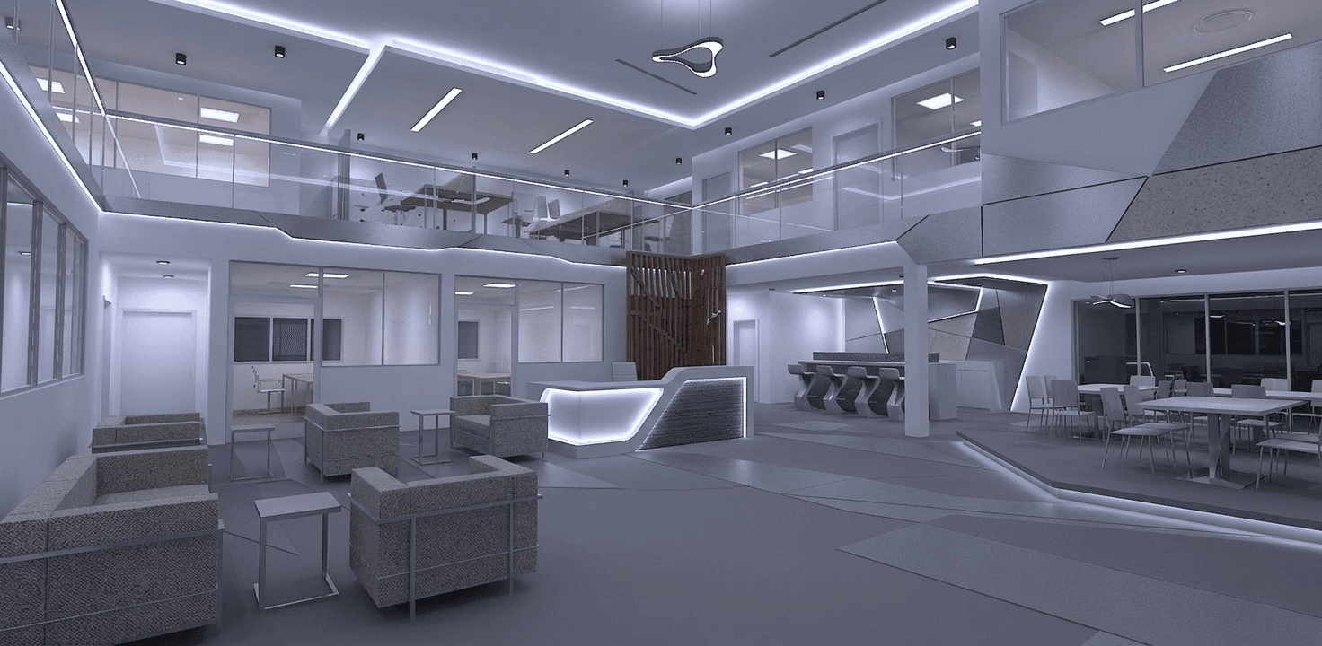 งานออกแบบแสงสว่างภายในบ้านและสำนักงาน (Office Lighting Design) เน้นความทันสมัยและแสงไฟประหยัดพลังงาน