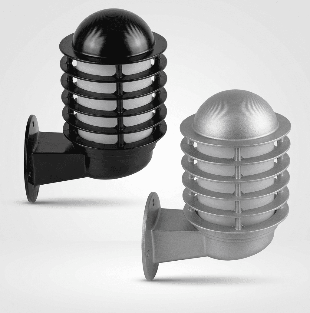 Lunar-โคมไฟผนังภายนอก-รุ่น-SC688WL-ทรงกรงนก-อลูมิเนียม-สีดำ