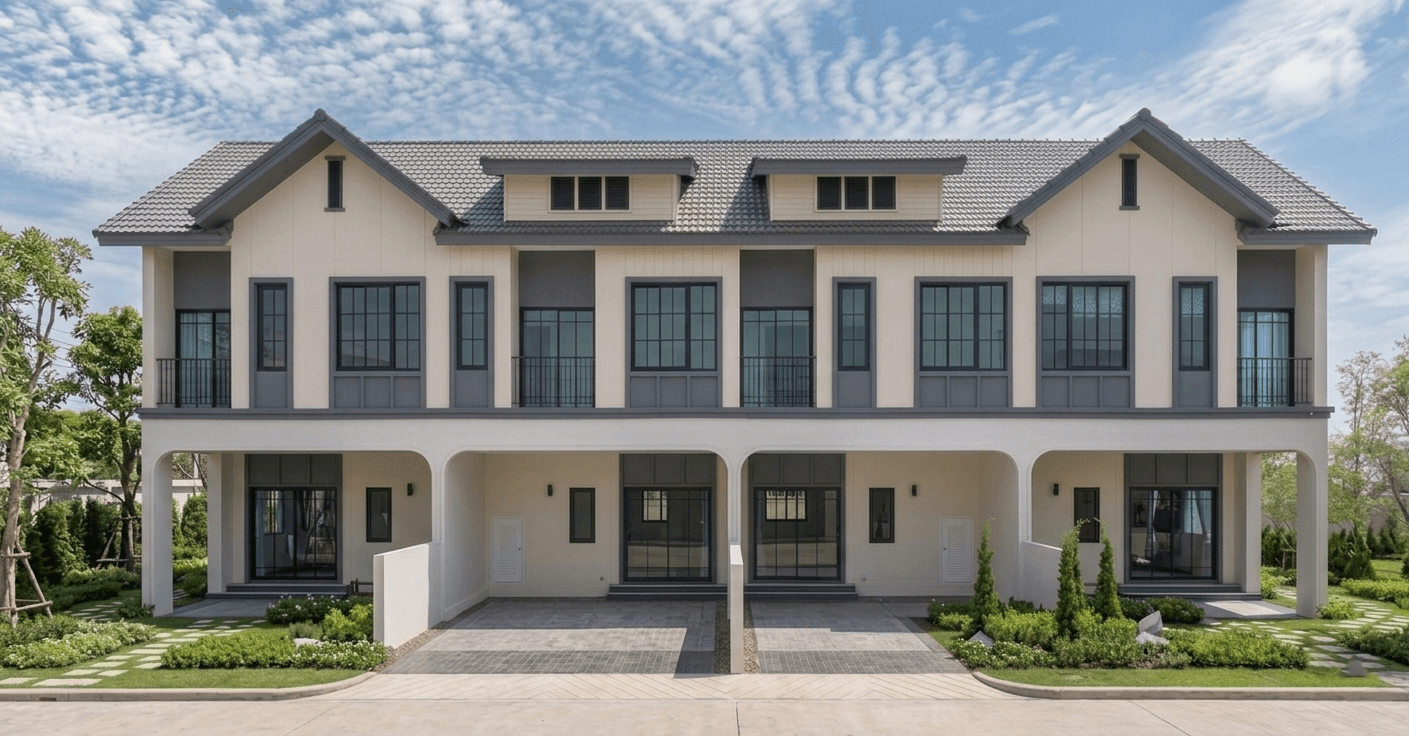 ออกแบบระบบไฟฟ้าทาวน์เฮ้าส์ 2 ชั้น, วางผังไฟบ้านนราเฮ้าส์ ไพรด์วิลล์, แบบแปลนไฟฟ้าบ้านพักอาศัย